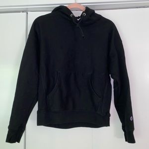 black champion hoodie!!